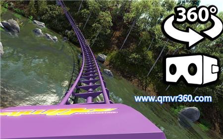 360°全景VR视频：森林过山车刺激VR游乐园_超清 4K 1025-01