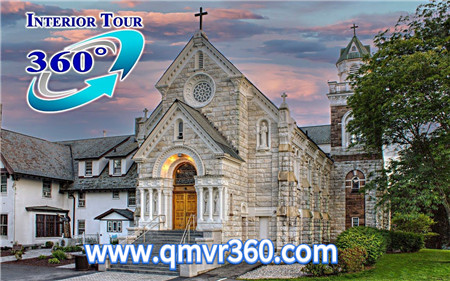 360°全景VR视频：国家慈悲圣地_教堂VR基督教宗教VR 超清 4K 1024-09