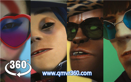 360°全景VR视频：Gorillaz电音神曲VR街头霸王歌曲音乐 油管破亿点击！_超清 4K-1031-17