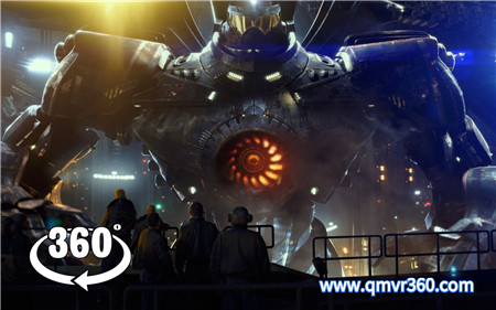 360°全景VR视频：环太平洋：杰格飞行员驾驶机甲战斗VR听说你想开机甲？_高清 1080P60- 1113-06