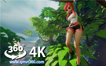 360°全景VR视频：赏金极少女-森冢奇境VR国产儿童动画冒险360全景 超清4K 1115-04