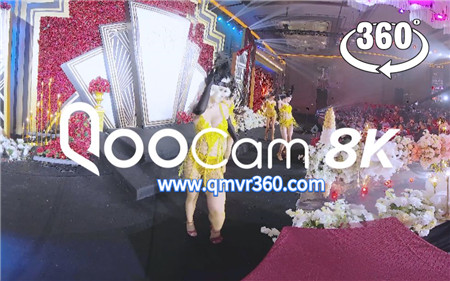 360°全景VR视频：外国婚礼VR性感舞蹈来袭360观看婚礼上的外国小姐姐热舞美女 超清4K 1220-05