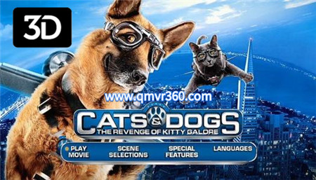 3D电影《猫狗大战2珍珠猫复仇》 3DVR电影 中文字幕 1080P