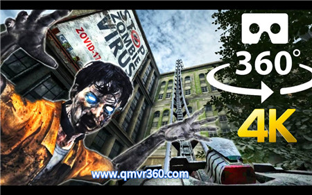 360°全景VR视频：VR丧尸末日过山车360全景恐怖丧尸过山车冒险惊悚刺激过山车体验视频 超清4k 0312-02