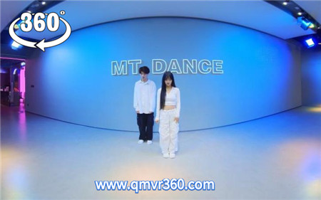 360°全景VR视频：舞蹈室练习乌梅子酱舞蹈全景VR跳舞练习室 超清4K 0518-03