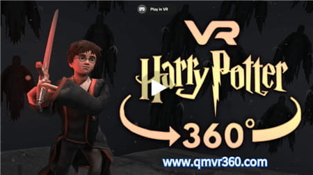 360°全景VR视频：《哈利·波特》360°重制版 动画全景 高清4K 0120-57