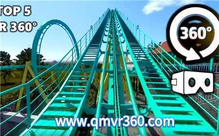 360°全景VR视频：过山车VR全景视频 刺激高空过山车体验 Top5 4K 1020-11
