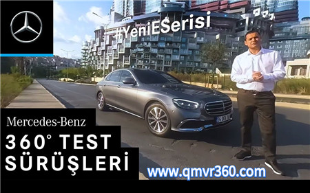 360°全景VR视频：试驾奔驰新E级_梅赛德斯汽车试驾VR 超清 4K 1024-22