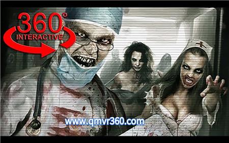 360°全景VR视频：恐怖疯人院VR逃离恐怖精神病医院 丧尸医生护士_超清 4K-1108-27