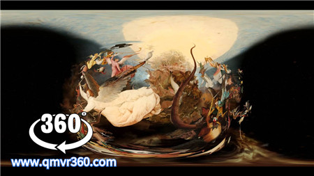 360°全景VR视频：进入堕落天使世界名画VR勃鲁盖尔：反叛天使的堕落_超清 4K-1107-17