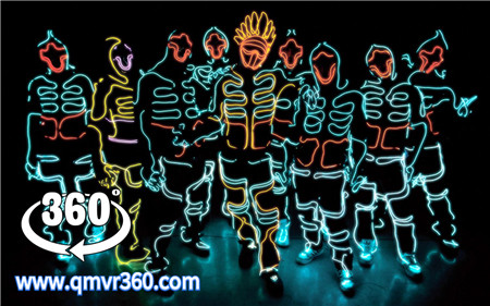 360°全景VR视频：超炸裂VR激光舞沉浸秀 激光舞蹈_超清 4K-1102-09