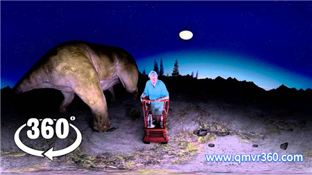 360°全景VR视频：360°遇见有史以来最大的恐龙VR爱登堡和巨型恐龙BBC世界上最大的恐龙竟然是它？_超清 4K-1113-05