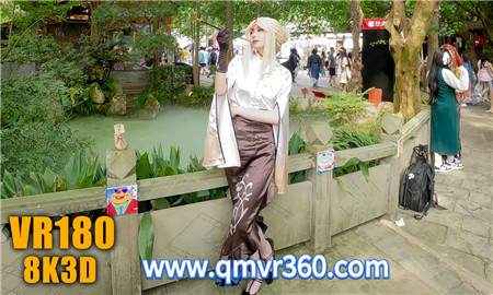 180°全景VR视频：成都锦瑟与尔国风动漫嘉年华 动漫展cosplay展会04 超清8K 0124-02