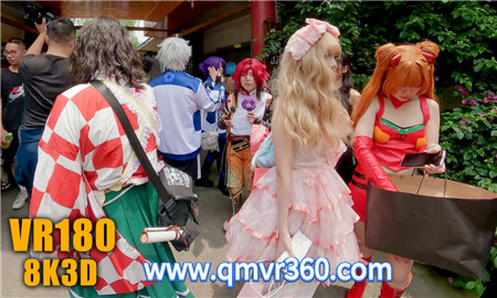 180°全景VR视频：成都锦瑟与尔国风动漫嘉年华 动漫展cosplay展会01 超清8K 0124-05