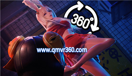 360°全景VR视频：公孙离小姐姐跳舞VR近距离接触动漫公孙离美女互动 超清4K 0129-06