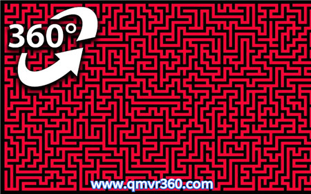 360全景VR视频：不可思议的3D迷宫你能成功找到出口吗眼力挑战 3D眩晕者勿入 超清4K 0501-12