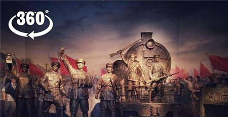 360°全景VR视频：《不忘初心》党建VR影片 红色革命历程岁月全景360长征抗日宣传片 超清4K 0531-02