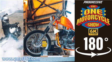 180°全景VR视频：体验北美最大的定制摩托车展VR机车赛车展VR 180 60FPS 空间音频 超清6K 0112-07