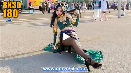 180°全景VR视频：成都第十一届WorldLine Comic CON动漫展VR迦南cosplay 二次元角色扮演 超清8K 0325-31