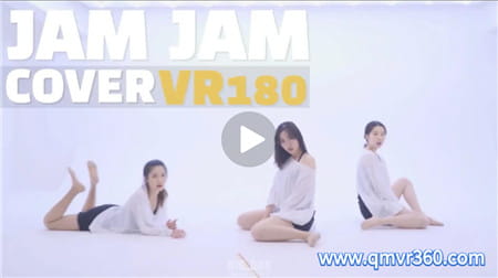 180°全景VR视频：三个女孩在舞蹈室练舞 舞蹈 COVR美女跳舞 超清6K 0325-04