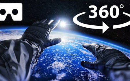 360°全景VR视频：当你进行太空行走时你会看到什么VR宇航员太空 0415-02