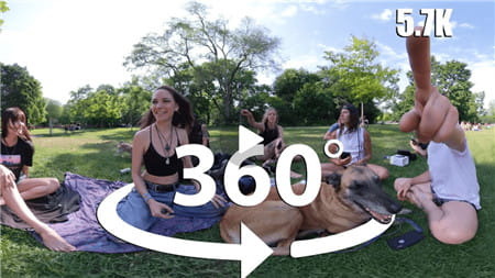 360°全景VR视频：超级约会：与 Team Goodtimes 团伙在 Trinity Bellwoods 公园共度情人节 超清4K 0621-06