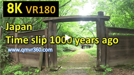180°全景VR视频：日本文化历史之旅VR日本时间滑移1000年前的日本古迹 超清8K 0731-12