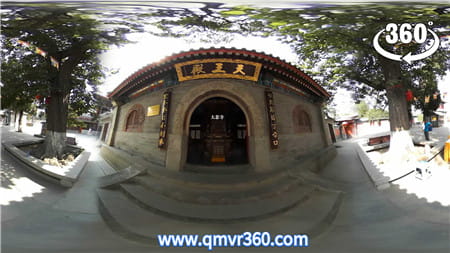 360°全景VR视频：北京八大处公园景区旅游参观导游 高清4K 0731-03