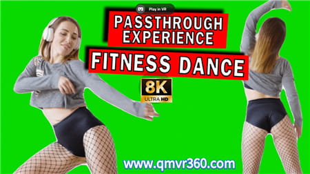 3DMRAR视频：MRAR视频：金发性感美女热舞 通道绿幕VR抠像虚拟现实视频 超清8K 0121-06