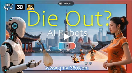 180°+3D全景VR视频：中国AI机器人博览会VR 欢迎来到XR沉浸式中国 人工智能机器人展会 超清8K 0120-43